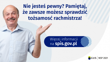 Weryfikacja rachmistrza spisowego